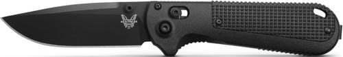 Benchmade Redoubt Knife w/Plain Edge Drop Point Blade