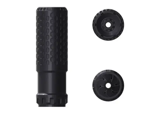 Ridgeback Defense Co. Rhodie 6, 6mm/5.56/223, Black Suppressor