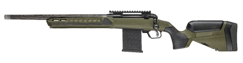 Savage 110 UltraLite Predator Left Hand Rifle, 22-250 Rem, 22", Hunter Green w/AccuFit V2 Stock, 10 Rds