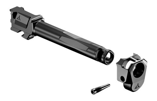 RADIAN Weapons Afterburner + Ramjet Barrel / Compensator For Glock 17 Gen 6, Black Barrel
