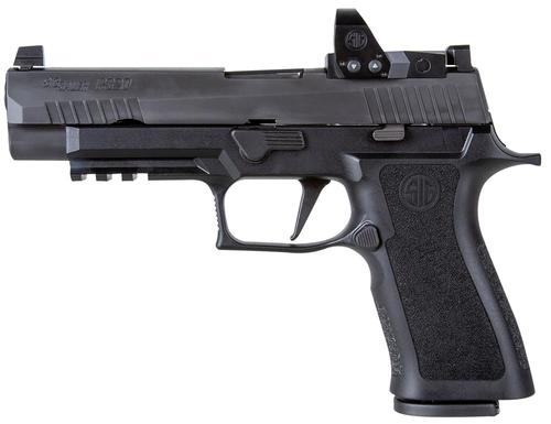 Sig P320 XFull Size RXP 320XF9BXR3RXP10, 9mm Luger, 4.70", Romeo1 Pro, Polymer Grips, Black Finish, 10 Rds