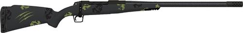 Fierce Carbon Rogue Rifle ROG7PRC22BF, 7mm PRC, 22" Bull Barrel, Radial Brake, Black/Forest Finish