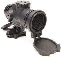 Trijicon Miniature Rifle Optic Patrol, MRO, 1x25mm, 2.0 MOA Adj Red Dot Sight, Co-Witness Mount (MRO-C-2200019)