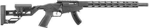Ruger Precision Rimfire Rifle 8404, 22 Mag, 18", Quick-Fit Precision Rimfire Adjustable Stock, Black Finish, 15 rd