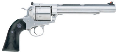 Ruger Super Blackhawk Bisley Revolver 0862, 44 Remington Mag, 7 1/2in, Black Laminate Grip, Satin Stainless Finish, 6 Rd