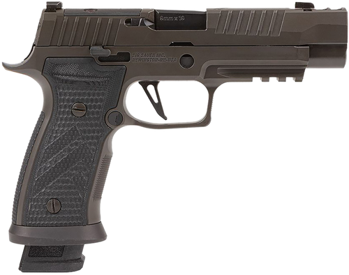 Sig P320 AXG Legion Pistol 320AXGF9LEGION, 9mm, 4.7", Legion Gray AXG G10 Grip, Legion Gray Finish, 21 Rds