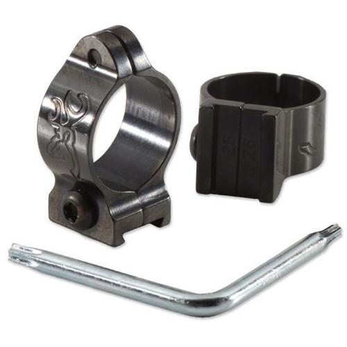 Browning Scope Rings - 1" Standard Height, Matte Finish (Per Pair)