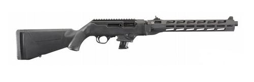 Ruger Pistol Caliber (PC) Carbine Rifle 19116, 9mm, 16.12" Fluted BBL, Synthetic Black Stock, 10 Rds