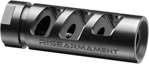 Rise Armament AR15 223 Compensator 1/2x28 Thread, Black (RA701223BLK)