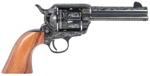 Pietta 1873 Great Western II GW2 Revolver HF45LLE434NMBW, 45 Colt (Long Colt), 4.75in, Walnut Grips, Steel Frame Finish, 6 Rds