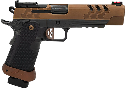 Kimber 2K11 Target Double Stack 1911 Pistol, 3500053, 9mm, 5", Aluminum Grips, Coyote DLC Slide, Polished PVD Barrel, Optic Ready, 20+1