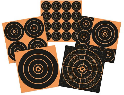 Birchwood Casey Big Burst 48-Pack 3 in Adhesive Paper Targets