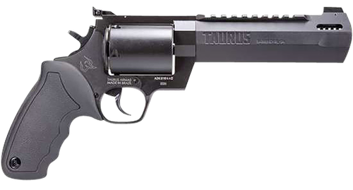 Taurus Raging Hunter Revolver 2500061RH, 500 S&W Mag, 6.75", Black Rubber Grips, Matte Black Finish, 5rd