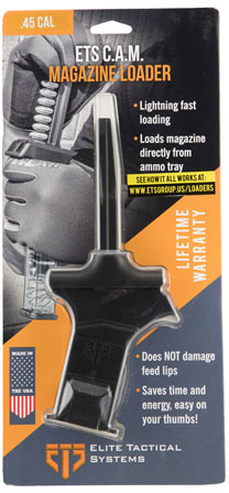 Elite Tactical Solutions C.A.M Pistol Magazine Loader, .45 (ETSCAM-45)