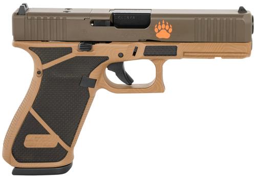 Glock 20 Gen 5 MOS Grizzly Pistol UA205S204MOSNGRZ, 10mm, 4.61", Grizzly Glock Finish, Optic Ready 15 Rds