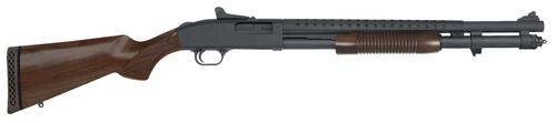 Mossberg 590A1 Retrograde Black Shotgun 51665, 12 Gauge, 20", 3" Chmbr, Fixed Stock, Black Parkerized Finish