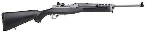 Ruger Mini-14 Stainless All-Weather Ranch Rifle 5817, 223 Remington, 18 1/2 in, Semi-Auto, Syn Stock, Stainless Finish, 20 Rd