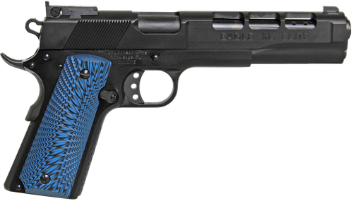 Iver Johnson Eagle XL Elite Pistol EAGLEXL10ELITE, 10mm, 6in, G-10, Black Finish, 8 Rds