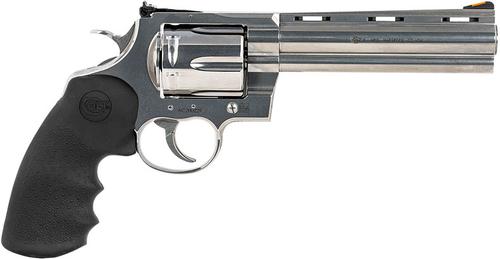 Colt Anaconda Revolver ANACONDA-SP6RTS, 44 Rem Mag, 6", Rubber Grips, Stainless Finish, 6 Rds