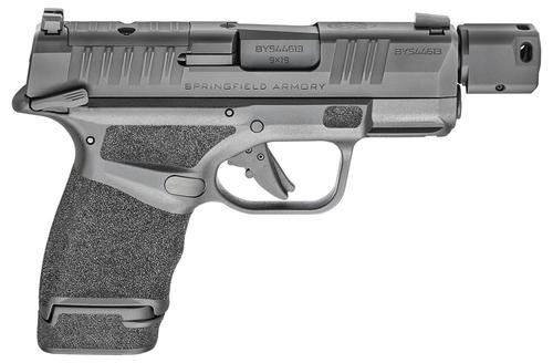 Springfield Hellcat RDP Pistol HC9389BTOSPMS, 9mm, 3.8" Threaded w/ Comp, Adaptive Texture Grips, Black Finish, 13 Rds