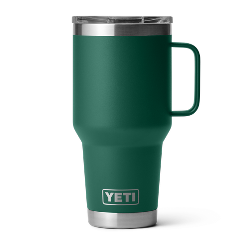 Yeti Rambler Travel Mug 30oz Stainless Steel Cup, Black Forest Green (21071505948)