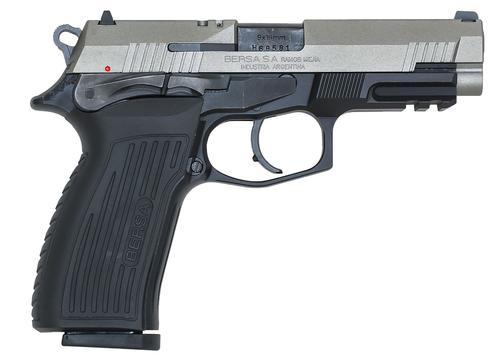 Bersa TPR Pistol TPR9DT, 9mm Luger, 4.30in, Black Polymer, Matte Black Finish, 17 Rds