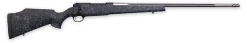 Weatherby Mark V Accumark Bolt Action Rifle MAM01N28NOR8B, 28 Nosler, 26" Threaded, Fixed Monte Carlo Stock, 3 Rds