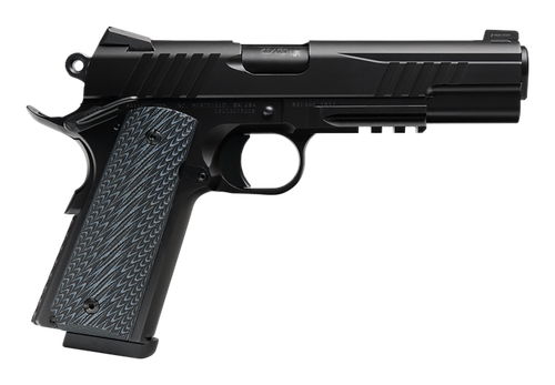 Savage 1911 Government Pistol 67211, 9mm Luger, 5in, Black VZ Grips, Black Nitride Finish, 10 Rds