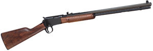 Henry Pump Action Rifle H003T, 22 S / L / LR, 20" Octagon, American Walnut Stock, Black Metal Finish, 16 Rds