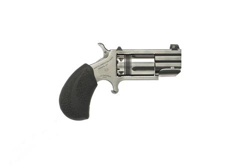 North American Pug Revolver NAA-PUGD-GV2, 22 Mag, 1in Heavy Barrel, Black Rubber Grips, 5 Rds