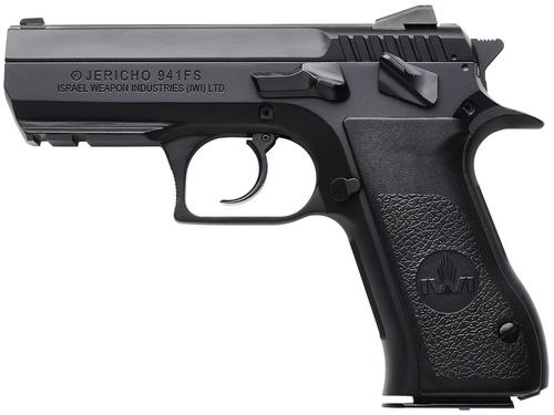 Israeli Weapon Industries Jericho 941 Pistol J941FS9ORP, 9mm Luger, 3.80in, Black Textured Grips, 16 Rds