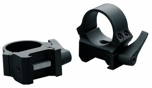 Leupold Quick Release Weaver Style Rings 49865, 30mm, High, 30mm, Matte Black