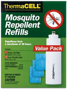 Thermacell Mosquito Repellent Refill Value Pack R4