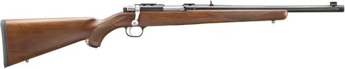 Ruger 77/44 Bolt Action Rifle, 44 Rem Mag, 16", Walnut Stock, Blued Finish, Threaded, 4 Rds