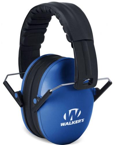Walker Game Ear College Passive Protection Folding Muff Blue (GWPFCMBLW)