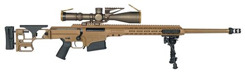 Barrett MK22 Mod-0 Bolt Action Rifle 19246, 300 Norma Mag, 26", Side Folding with Adjustable Comb Stock, Coyote Tan, Nightforce ATACR 7-35X56mm, 10 Rds