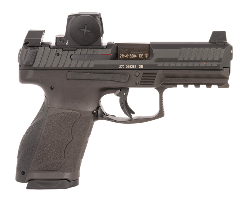 Heckler & Koch VP9A1 K w/Optic Pistol, 9mm, 4.09in, Interchangeable Backstrap Grips, Black Finish, 10 Rds