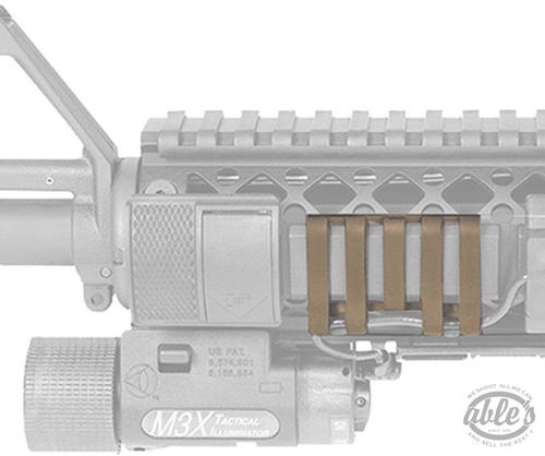 Blackhawk 71RC01DK 5 Slot Flat Dark Earth Rail Cover