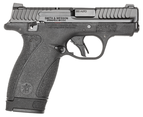 Smith & Wesson M&P Bodyguard 2.0 380 Pistol 13926, 380 ACP, 2.75", Black Poly. Grips, Serrated Black Armornite SS Slide, 12 Rds
