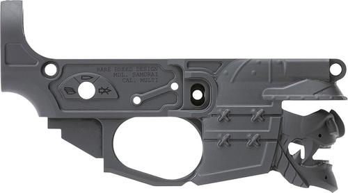Spike's Tactical Rare Breed Samurai Stripped Multi-Caliber Lower Receiver, Black Anodized (STLB630)