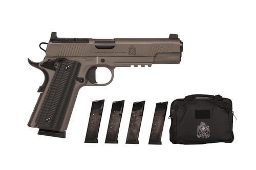 Springfield Operator AOS Pistol PO9230TAOS-PKG, 45 ACP, 5in, Black VZ G10 Grips, 8 Rds