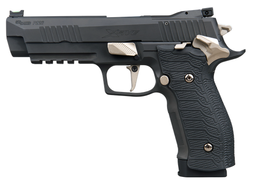 Sigarms P226 XFive Nightmare Optic Ready Pistol, 9mm, 5in, Hogue G10 Nightmare Grips, Black Nitron Finish, 10 Rds