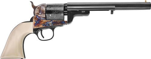 Uberti Outlaws & Lawmen Wild Bill Revolver 356717, 38 Special, 7.5", Ivory Grip, Case-Hardened Finish