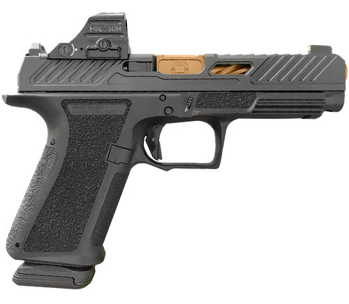 Shadow Systems MR920 Elite w/Optic Optic Ready Pistol SS1011H, 9mm Luger, 4.50in, Interchangeable Backstrap, Black Finish, 15 Rds
