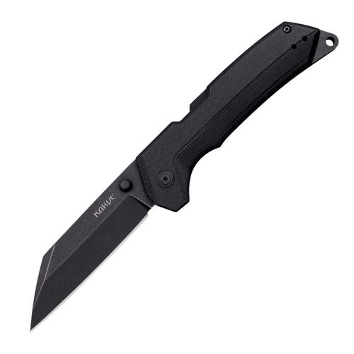 Cold Steel Karve Folding Knive, Seax, Plain Edge (FL-38VK)