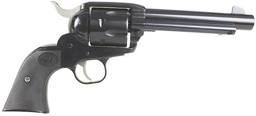 Ruger Vaquero NV35 Revolver 5106, 357 Magnum, 5 1/2 in, Check Black Grip, Blue Finish, 6 Rd