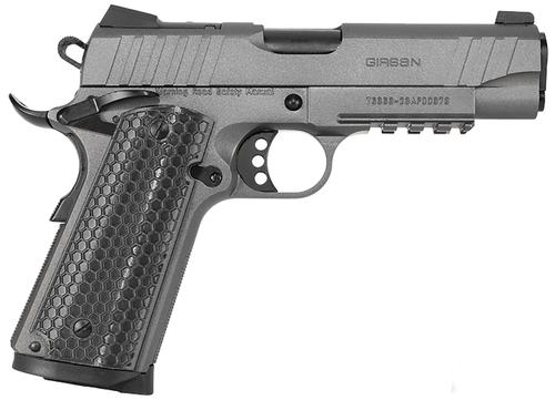 EAA MC1911 C Influencer Optic Ready Pistol 391144, 45 ACP, 4.40in, Gray Polymer Grips, Tungsten Gray Cerakote Finish, 8 Rds