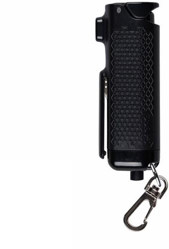 Sabre Safe Escape 3-In-1 Tool Pepper Gel w/Keychain, Black (SE-BK-01)