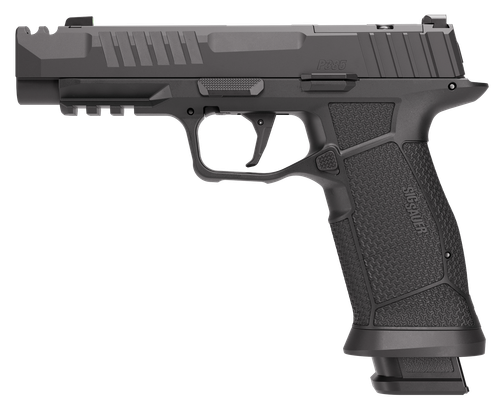 Sig Sauer P385 Comp Optic Ready Pistol, 9mm, 4in, Textured Grips, Black Finish, 10 Rds
