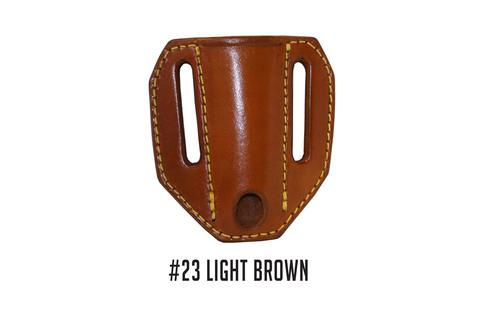 A&M Leatherwork Handmade Case Trapper Sheath, Light Brown (AMLW23LB)